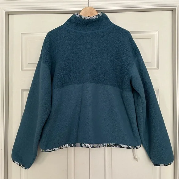 {The North Face} Liberty Cragmont Pullover Fleece in Teal - Women's Large - Picture 9 of 15